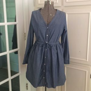 Chambray Gap Shirt Dress